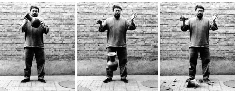 Dropping a Han Dynasty Urn, 1995